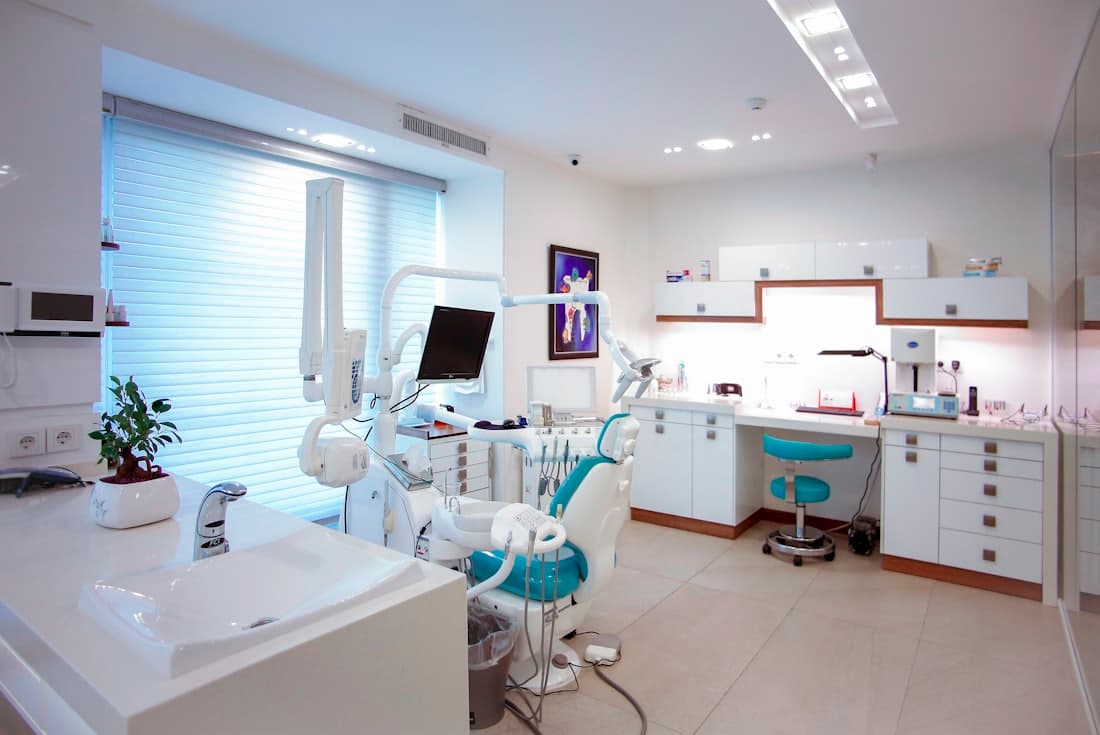 Private clinic interior